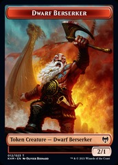 Dwarf Berserker Token - Foil